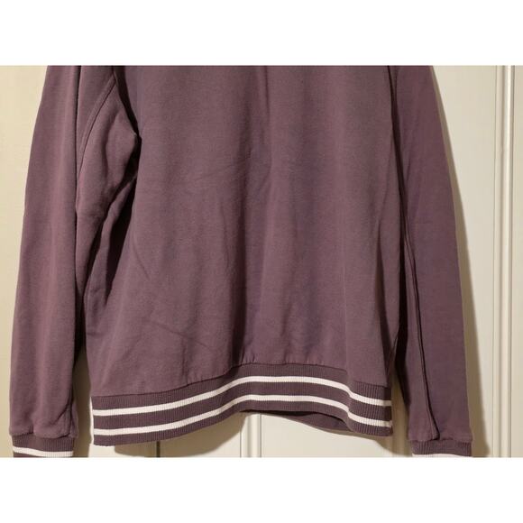 Fila Sweatshirt Womens Size XXL French Terry Elastic Hem Stretch Purple - Picture 4 of 9